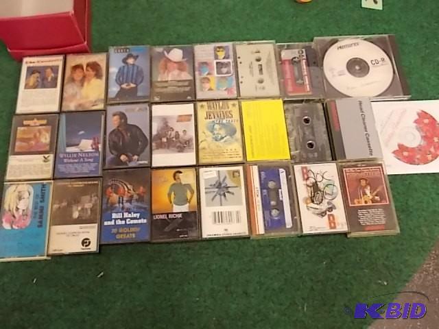 lot 23 image: Lot Olf 23-Assorted Cassettes &amp...