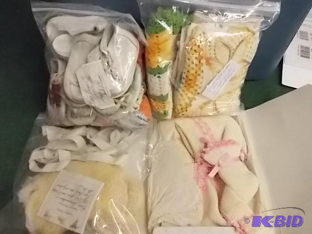 lot 34 image: Lot Of Vintage Baby Clothes &amp S...