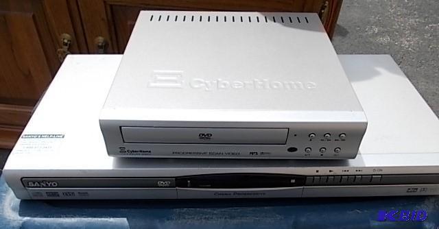 lot 70 image: Cyberhome DVD Player, Sanyo Cinema ...