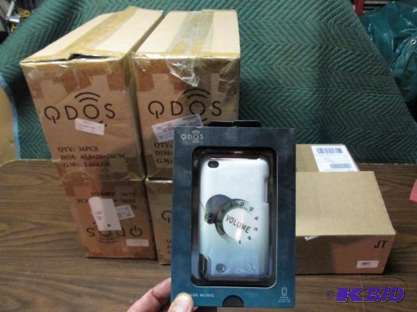 boxes of QDOS vintage music iPod to...