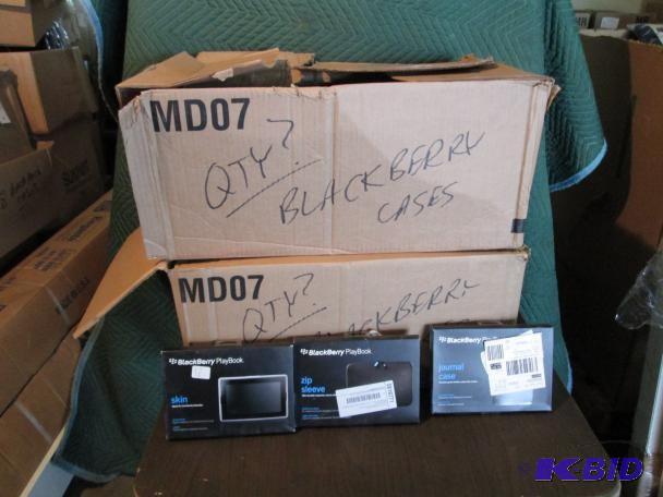 2 large boxes of BlackBerry playboo...