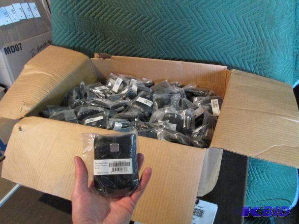 Large box full of BlackBerry black ...