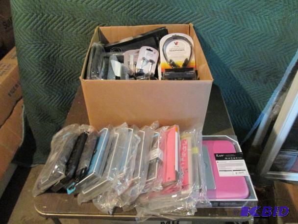 Box of misc. electronic accessories...
