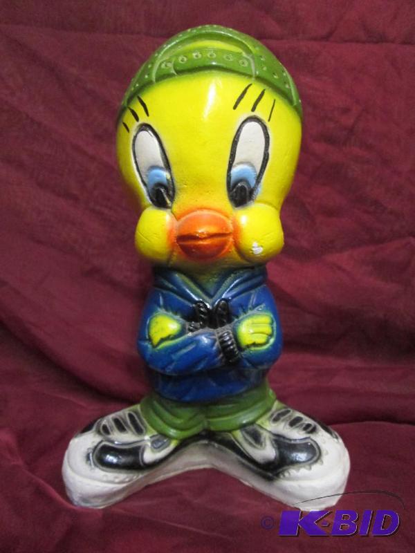Plaster paris Tweety Bird. Good con...