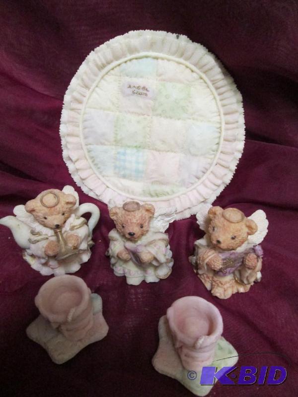 Angel Bears collection with a padde...