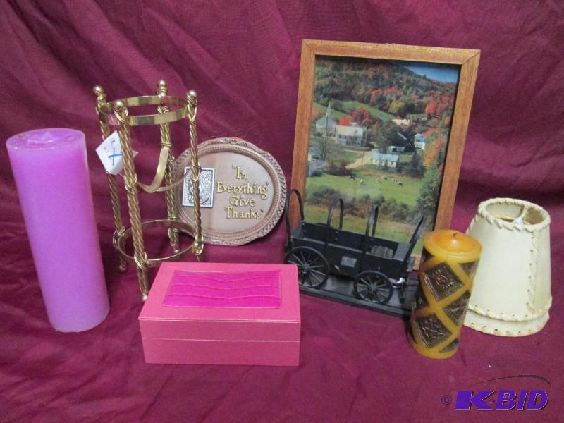 Lot of miscellaneous household deco...