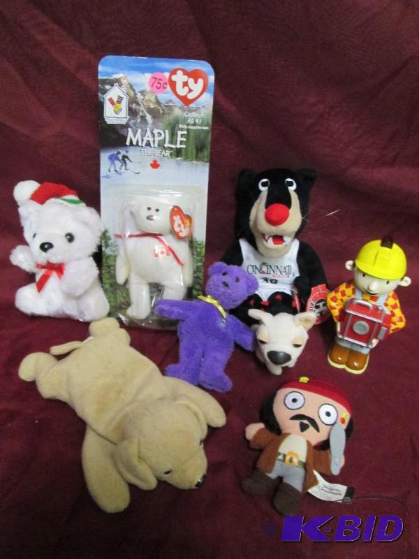 Small lot of plush toys. McDonalds ...