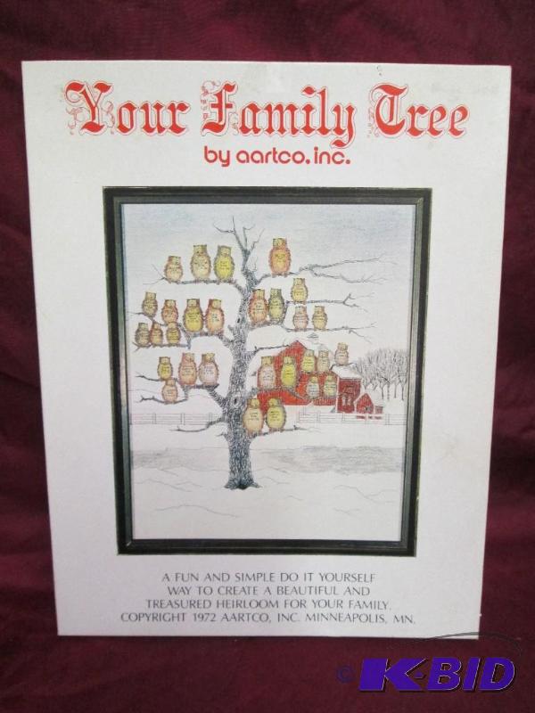 Do-it-Yourself family tree kit. New...