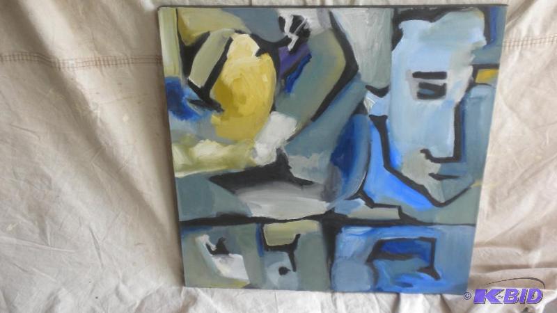Titled  Blue Man and Light