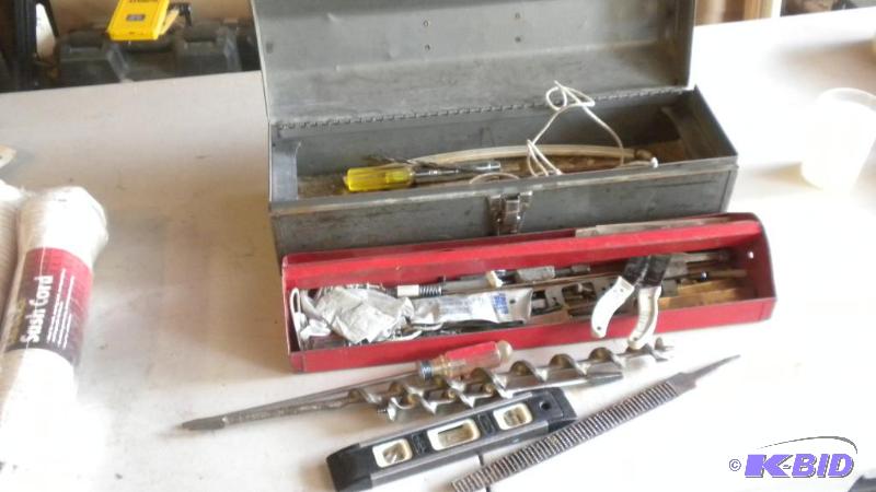 Assorted Tools w Box
