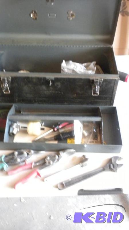 Assorted Tools w Box