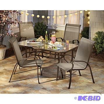Mcleland Paddded Sling Chairs (4) t...
