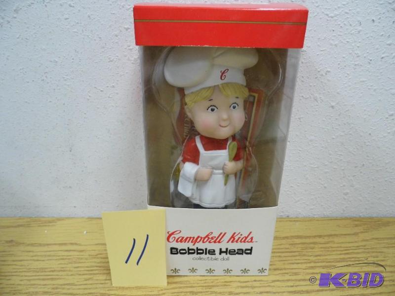 New Campbell Kids Bobble Head