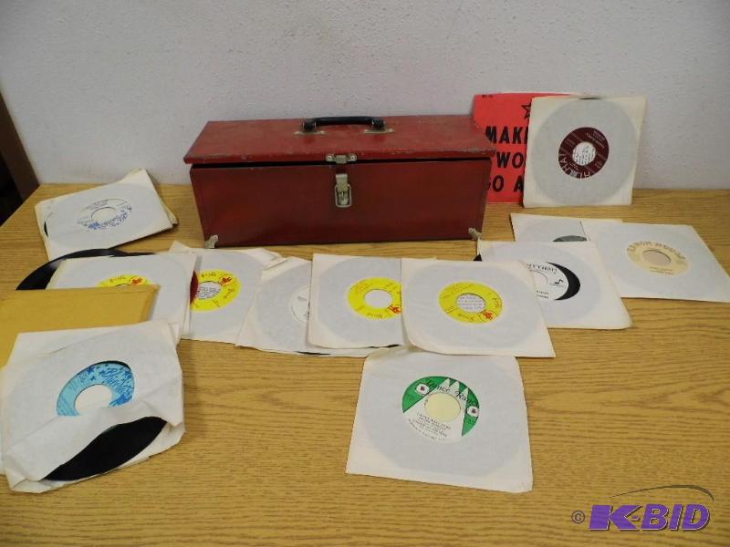 Tool Box with 45s