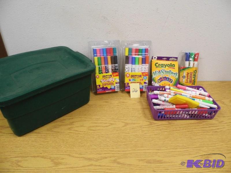Tote with Markers