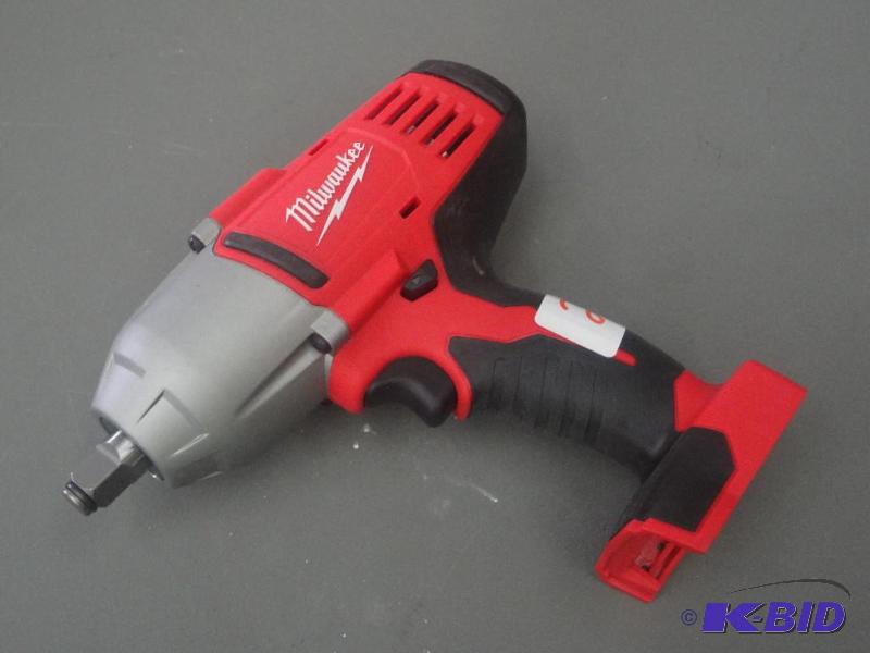 lot 28 image: Milwaukee 18Volt 12" Impact Wrench, Wor...