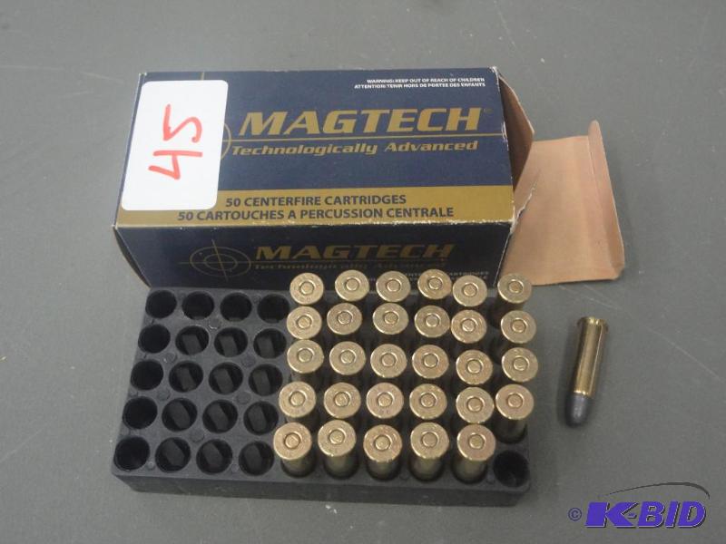 lot 45 image: (30) Rounds Magtech 38-SPL 158grain LRN...