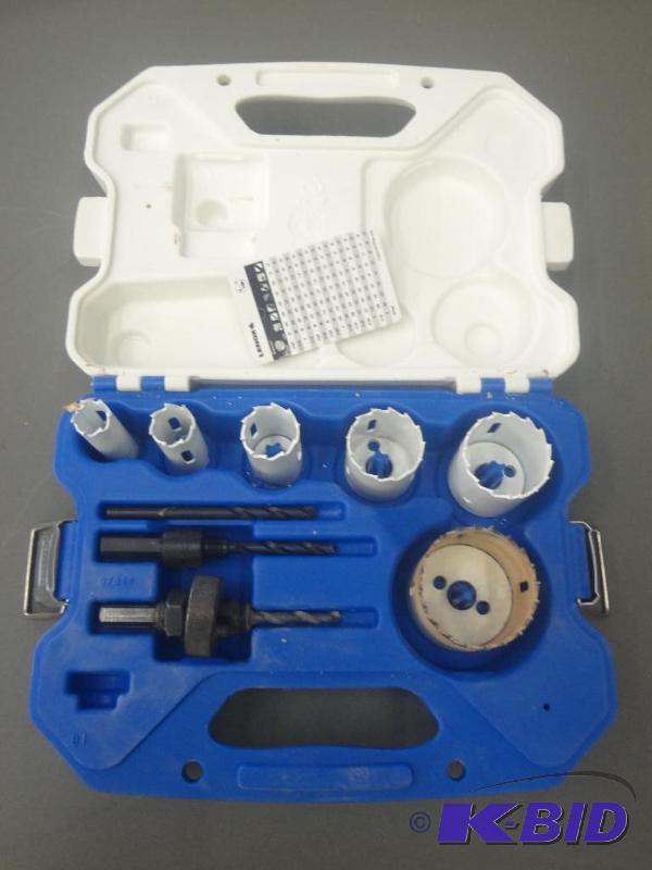 lot 47 image: Lenox 9-Piece Plumbers Carbide Tipped Hole Sa...