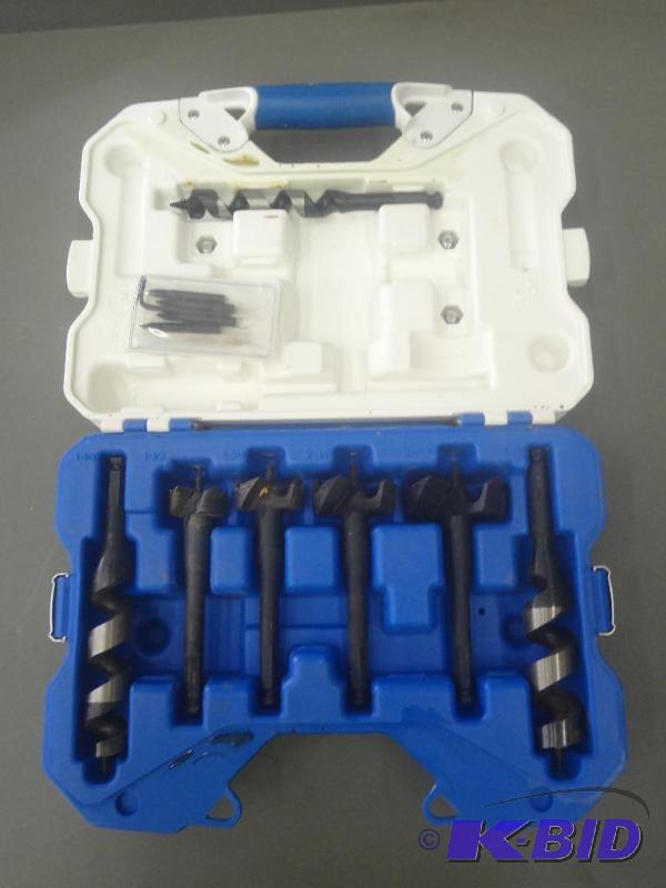 lot 48 image: Lenox 16-Piece Rough Wood Drilling Kit, Light...
