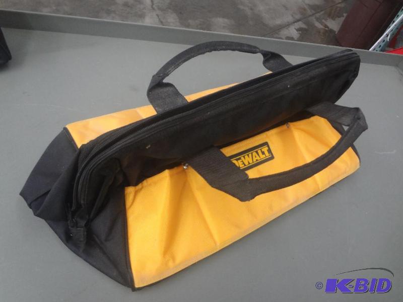 lot 51 image: DeWalt Tool Bag 9&quotx11&quotx19.5"...