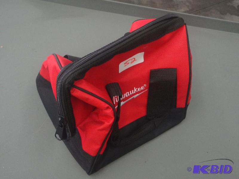 lot 52 image: Milwaukee Tool Bag 10&quotx10&quotx11"...