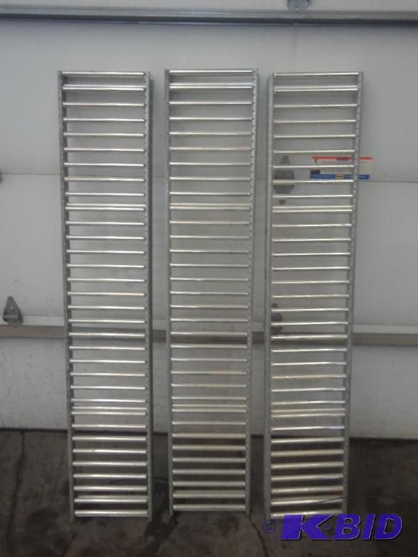 lot 56 image: (3) Span-Track 60&quotx12" Roller Secti...
