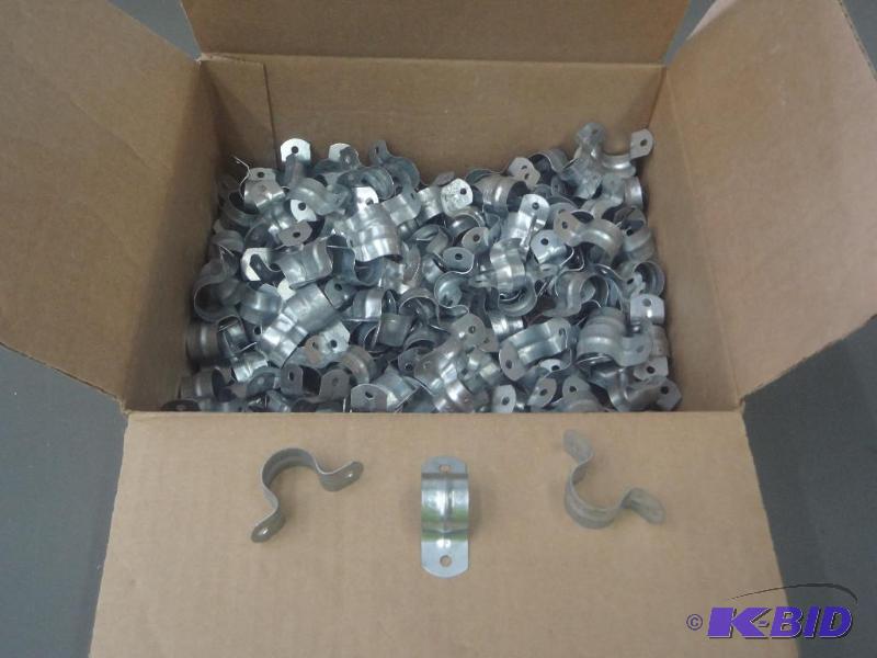 lot 60 image: Box Full Of 12" ConduitPipe Anchors...