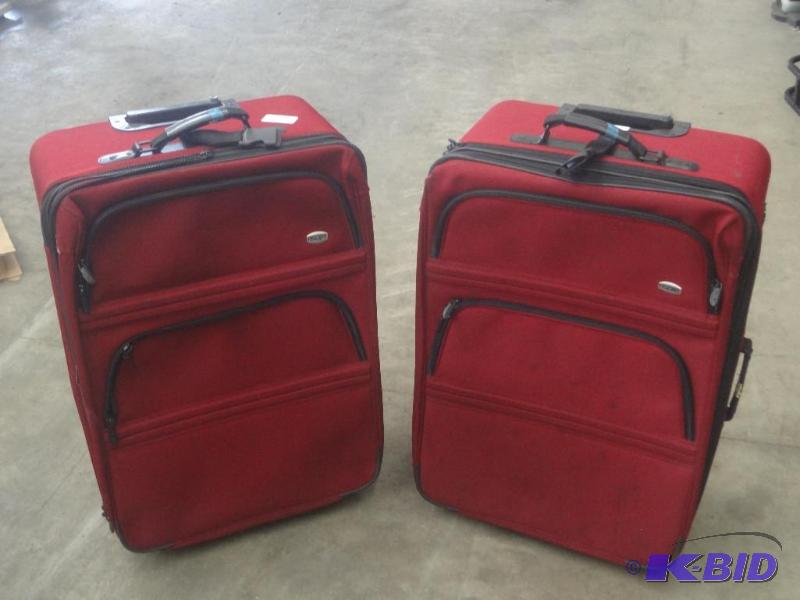 lot 73 image: (2) Ascot Rolling Suit Cases...