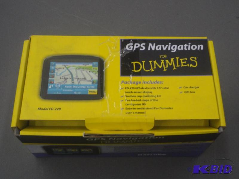 lot 83 image: Model FD-220 GPS Kit For Dummies, New In Box...