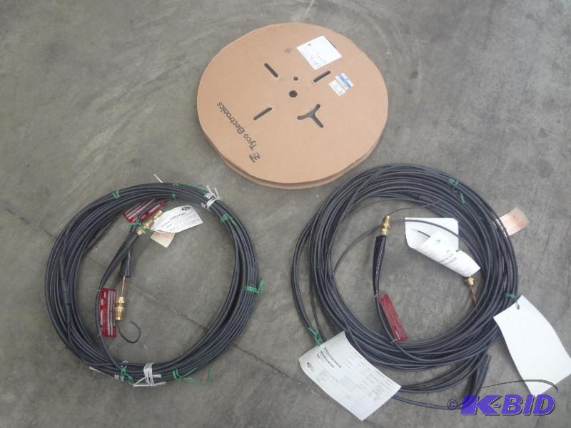 lot 93 image: (4) New 15ft Pyrotenex Thermo Control Wires &...