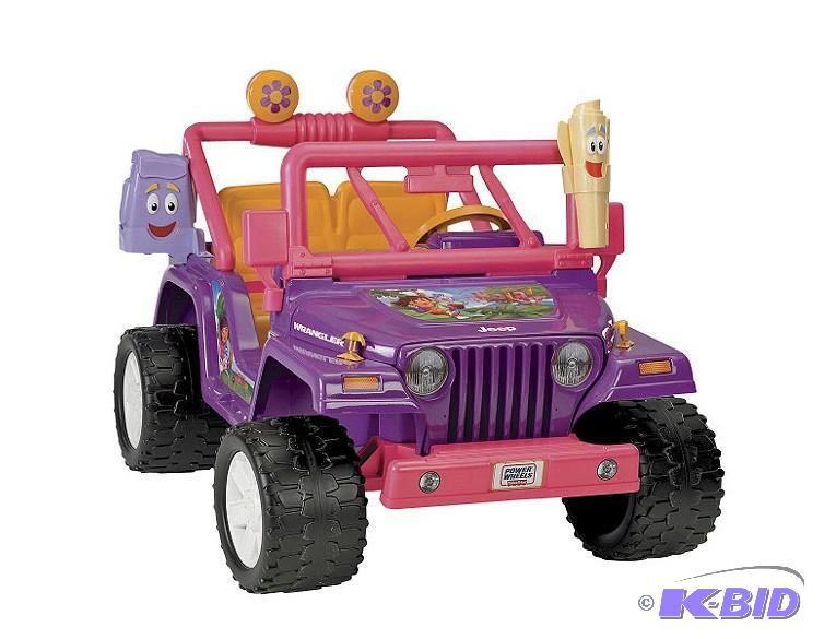 Power Wheels Dora Jeep Wrangler