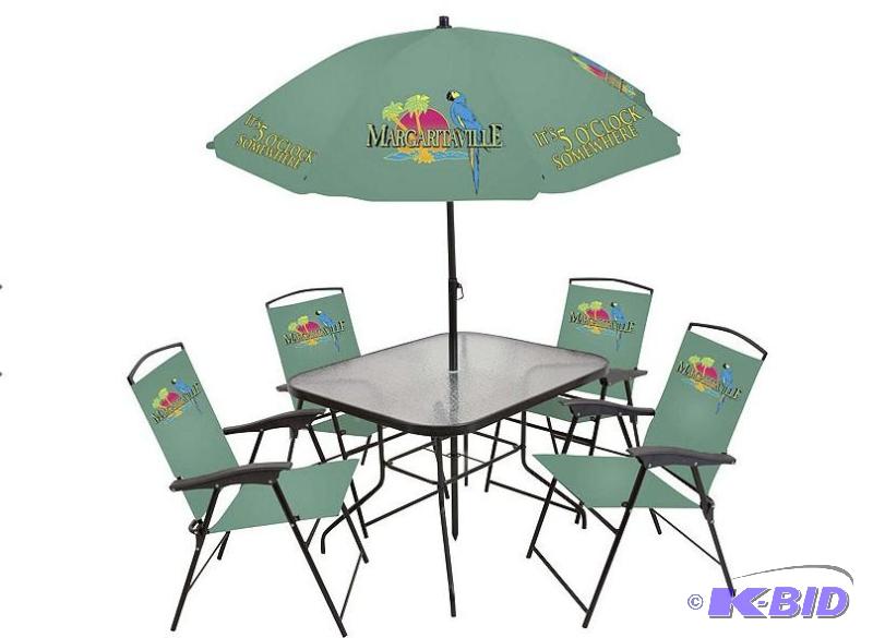 Margaritaville 6 Pc Patio Set Mankato Summer Fun Auction K Bid