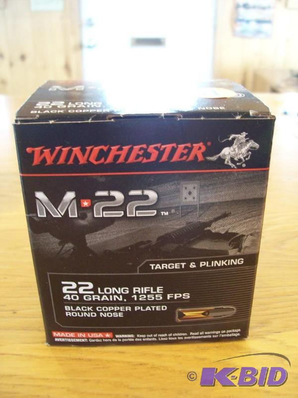 Winchester M22 -Black copper plated...