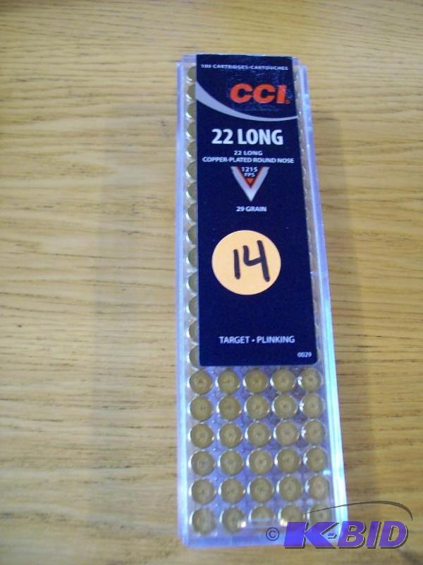 CCI 22 Long Rifle -Copper plated ro...