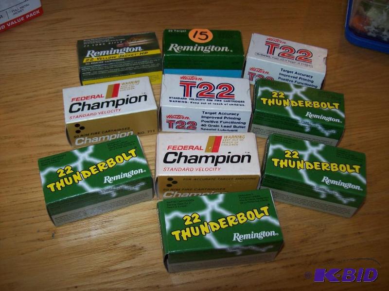 (6) boxes Remington 2250 per box (...