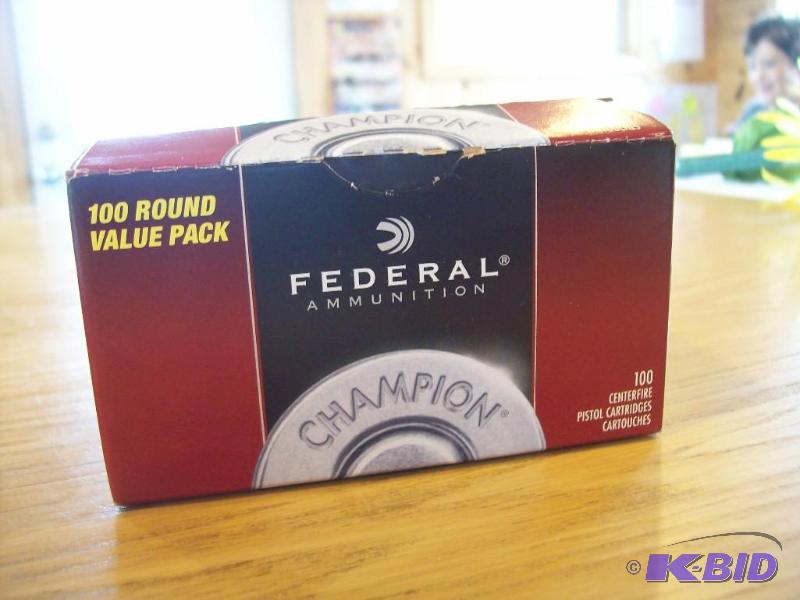 Federal Ammo -100 rounds -Shipping ...