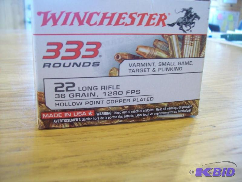 Winchester 22 Long Rifle -Hollow po...