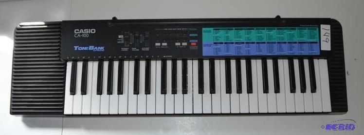 lot 149 image: Casio Tone Bank CA-100 Keyboard, no...