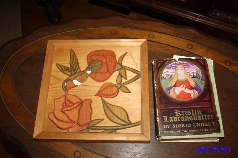 lot 186 image: Old book &quotKristin Labransvatte...