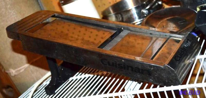 lot 187 image: Cuisinart slicer...