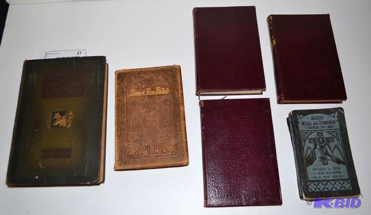 lot 27 image: Antique books written by President ...