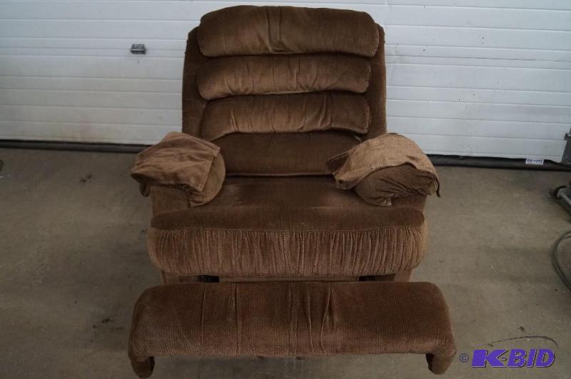 brown recliner