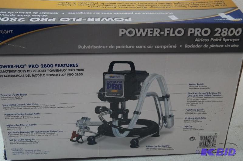 airless paint sprayer