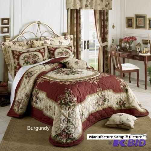 lot 108 image: King Victoria Tapestry Comforter an...