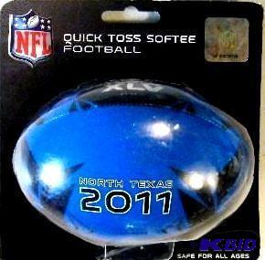 lot 135 image: NFL Quick Toss Softie Football from...