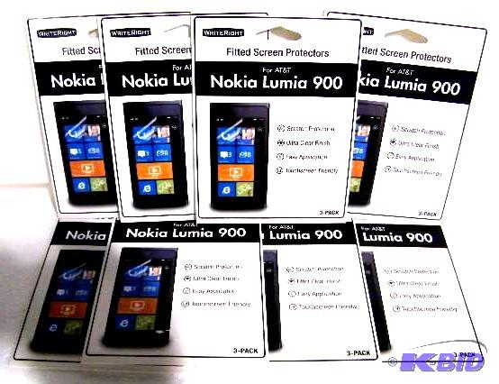 lot 146 image: Screen Protectors (8) 3-packs of sc...