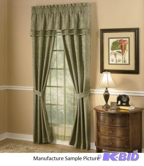 lot 172 image: Vera Complete Curtain Window Set - ...