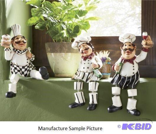 lot 197 image: Three Piece Chef Set -&nbspHeres ...