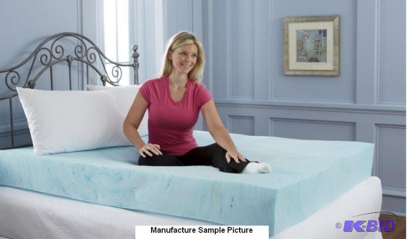 lot 201 image: 8" Memory Foam Mattress - 69&q...
