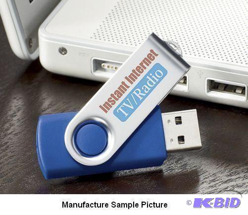 lot 205 image: Instant Internet TVRadio USB Stick...